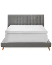 GeoPEDIC 3in Gel-Infused Memory Foam Mattress Topper with Cooling Cover