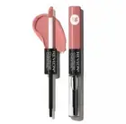 Revlon Liquid Lipstick And Clear Lip Gloss ColorStay Makeup Boundless Nude (510)