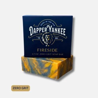 Dapper Yankee Fireside Natural Soap Bar - Zero Grit