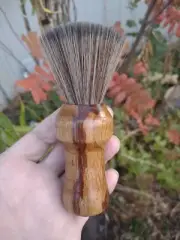 Shave Brush Palm Wood With A 24mm Synthetic Knot