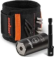 HORUSDY Magnetic Wristband & Universal Socket Grip
