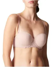 [Simone Perele] Delice Strapless Bra in Blush