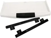 DINHEAROM Keyboard Tray for Desk 14 Slide-Out Keyboard Drawer Full Extension Abs Plastic Sturdy Construction