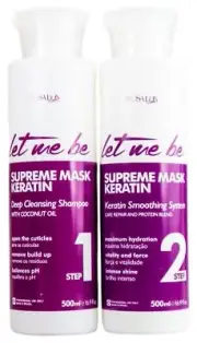 Let Me Be Supreme Liss Control Keratin Smoothing Treatment 2x500ml - ProSalon