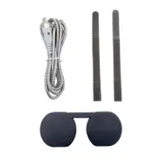 Psvr2 Type C Charging Cable And Glasses Cover Set With Tie