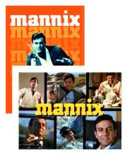 2 MANNIX TV Show Fridge MAGNET Gift Set Detective Investigator Man Cave Beer Bar