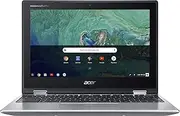 Acer Chromebook Spin 11 CP311-1H-C5PN Convertible Laptop, Celeron N3350, 11.6" HD Touch, 4GB DDR4, 32GB eMMC, Google Chrome