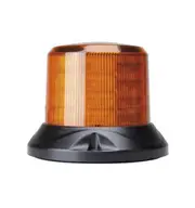 Roadvision LED Beacon Revolver Mini Series 10-30V Amber Fixed Mount 64 LEDs 15W 5 Function SAE Class 1