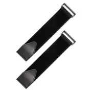 2 Pieces Exercise Bike Pedal Straps Rowing Machine Pedal Straps for Cycling