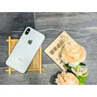 在飛比找蝦皮購物優惠-iPhoneX 64G白 電池89% 戰損版 更換副廠螢幕 