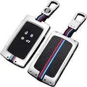 OTMIK Zinc Alloy Car Key Cover Case fit for Renault Koleos Kadjar Scenic Megane Smart Key Shell