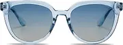 SOJOS Trendy Cat Eye Round Polarized Sunglasses for Women Fashion UV Protection Sunnies Sunglasses SJ2175