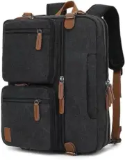YEHOVRIA Convertible Briefcase Backpack 17 Inch Laptop Bag Case Business Brie...