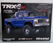 Traxxas 97044-1-BLUE - TRX-4M Ford F-150 Ranger XLT 1/18 4X4 Crawler RTR, Blue