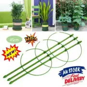 3 Rings Garden Flowers Climbing Plant Support Trellis Cage Tomato Stand CR