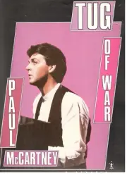 PAUL McCARTNEY "TUG OF WAR" SHEET MUSIC-PIANO/VOCAL/CHORDS-1982-THE BEATLES-NEW!