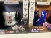 Sharper Image® Cyclone Twister & Thunder Twist Rally RC White/blue