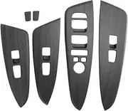 Car Accessories Peach Wood Car Window Lift Switch Panel Cover Trim for Kia Sportage NQ5 2022 2023