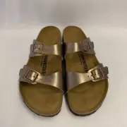 Birkenstock New w/ Box Sydney Graceful Taupe Birko-Flor Narrow - Select Size