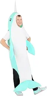 Kid's Blue Nifty Narwhal Costume | Sea Creature Costumes S/M