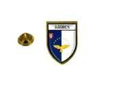 pins pin's flag national badge backpack hat shield world azores portugal