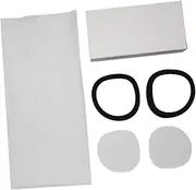Replaceable Glasses VR Lens Protectors VR Glasses Accessories 1 Set Vr Silicone Glasses Frame Silica Gel Ring Replaceable Silicone Lens Protectors Anti-Scratch Lens