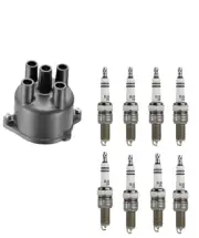 Ignition Distributor Cap w/ 8x Spark Plugs for PORSCHE 928 968 (1992-1995) (for: Porsche)