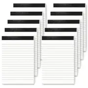 10 Pack A6 Notepad Small Lined Writing Notepads 4 X 6 Inch Memo Pads Refills Pap