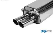 Race-Komplettanlage Doppel-Kat Audi 100, A6 Type C4 2.8 2x70mm Bevelled