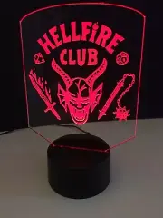 Hellfire Club Sign Led Neon Light Bedroom Game Room Color Changing W/remote
