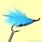 6-Pack Worden's Steely Spey Black & Blue, streamer, salmon steelhead fly