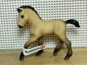 Schleich Andalusian Foal Horse Figurine Farm Animal Toy #13669 Buckskin 2009 NOS