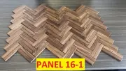 FEATURE WALL CLADDING 3D PANEL REAL WOOD AMERICAN WALNUT 22PCS-1.69m2-PANEL 16-1