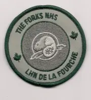 The Forks National Historic Site Winnipeg Manitoba Souvenir Patch