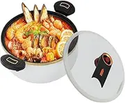 Cooking Pot - Stock Pot with Lid | Soup Spill-Proof Simmer Cookware Canning for Kitchen Dining Stews Electric Stove Meat Beans Home