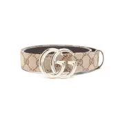 [Gucci] Gucci GG Supreme Canvas Belt 95 CM NEUTRALS