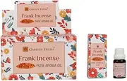 Garden Fresh Frankincense Essential Oil 10ml for Diffuser Aromatherapy Lamps Sleep Yoga Meditation Relaxing and Calming Fragrance