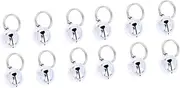 Bell Silver Pet Puppy Collars Kitten Accessories Cat Bell Dog Collar Bell Pet Bells Cat Collar Bells Pet Open Bells Dog Bells Christmas Bells Pet Door Bell Pet Tracker