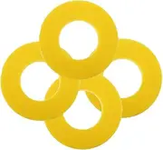 TINEASUR 4pcs Universal Car Shock Absorber Spacer Auto Gasket Ring Damping Buffer for Car Parts Reduces Vibrati