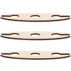 3 Pcs Wine Racks Countertop Glass Holder Shelf Display Tabletop Creative