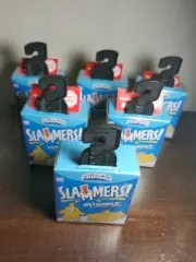 All 6 DC Imaginext Slammers BatMobile Mystery Figures Batman Codes A B C D E F