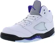 [Nike] Little Kid's Jordan 5 Retro Concord White/Dark Concord-Black (440889 141) - 1.5