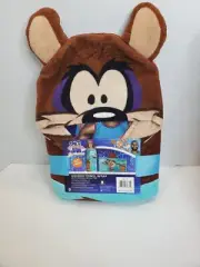 Space Jam A New Legacy Hooded Towel Wrap Wash Cloth Included Tazmanian Devil Taz