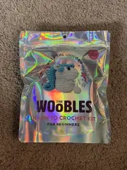 NEW The Woobles Learn To Crochet Kit Rainbow Billy The Unicorn