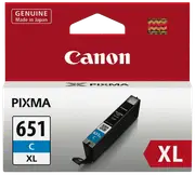 Canon CLI651 XL Cyan Ink Cartridge