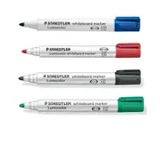 Staedtler Lumocolor 2mm Bullet Whiteboard Marker 10pc - Grn