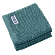 4pc Dickies Zero Twist Rib Towel Face Washer Petrol Blue