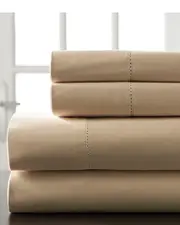 Elite 400 Thread Count Hemstitch Solid Sheet Set