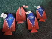 Bud Bud Light Beer Bottle Zippered Koozies NWT