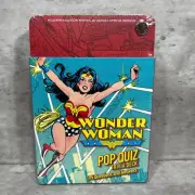 Wonder Woman Pop Quiz Trivia Deck 195 Questions and Answers New